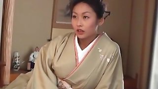 Crazy Japanese chick Riho Yanase in Amazing Wife JAV scene