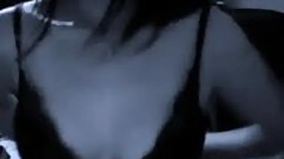 Asian boobs, lingerie and flashing girlfriend