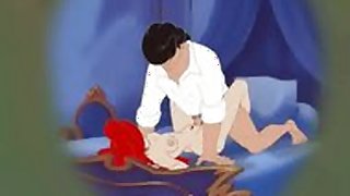 Voyeuring how prince Eric is fucking A