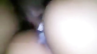 Oriental woman creaming on my penis