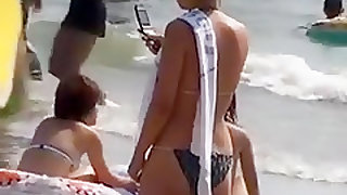 Japanese beach voyeur