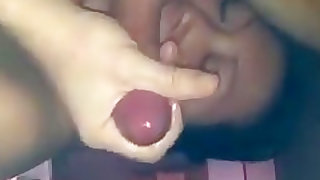 hot girl licks balls and ass cum on camera