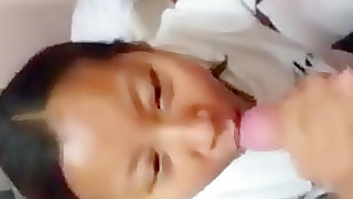 Chinese cum in mouth