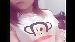 Taiwan cute girl showing you her body