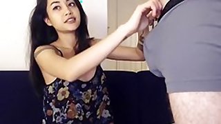 I'm stripping my clothes in the webcam homemade video