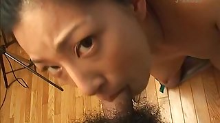 POV blowjob by sexy Japanese chick Ran Asakawa