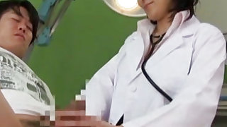 Asian nurse devours tasty dick in serious amateur video