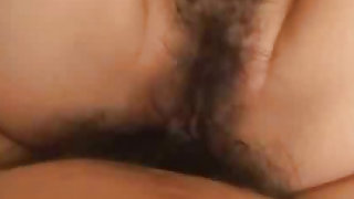 Straight asian doll is sucking his dick with pleasure